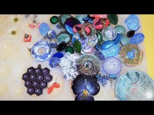 Алкогольные чернила в смоле Идеи с эпоксидной смолой