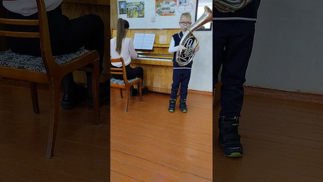 Помоз Тимофей , тенор-горн, А. Новиков "Смуглянка"