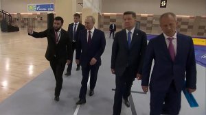 Владимир Путин в Сочи посетил Академию единоборств в Парке науки и искусства "Сириус"