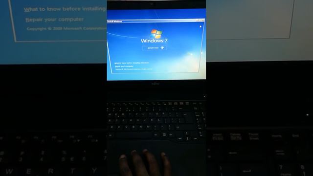 Fujitsu A555 no device driver or cd/dvd device driver not found issue смотреть онлайн
