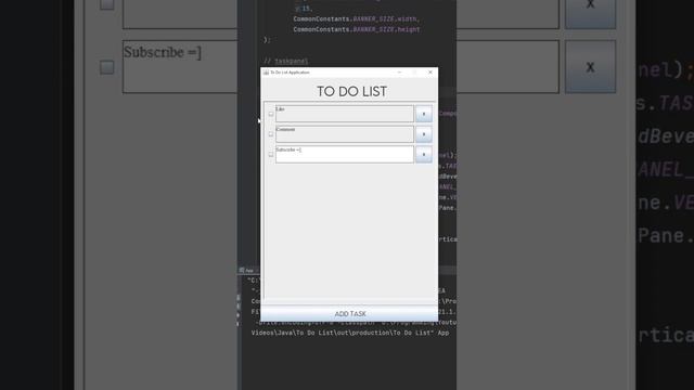 I made a TO-DO list app in Java using Swing