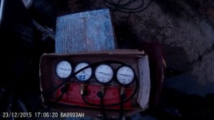 HONDA BF40 Синхронизация карбюраторов synchronization of carburettors1