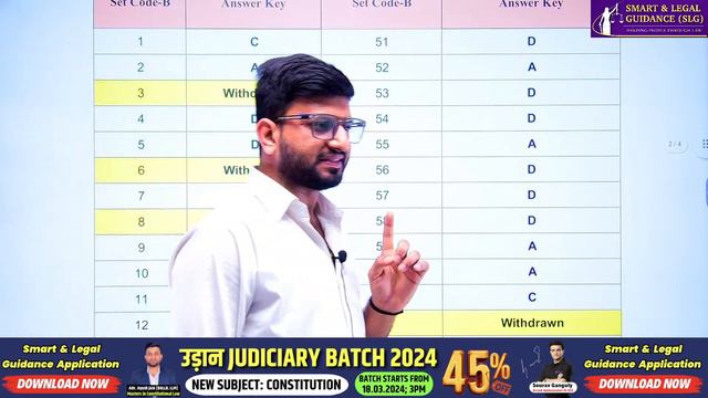 AIBE 18 (Final Answer Keys Out) *OFFICIAL* | Results of AIBE 18 | Smart & Legal Guidance