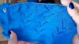 Летняя кофточка, футболка спицами. Большой размер. Часть 1.