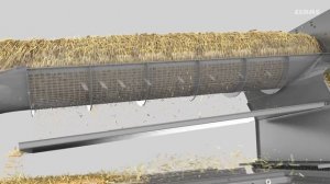 DOMINATOR 370_работа системы обмолота