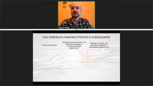 Как избежать лишних споров в совещаниях
