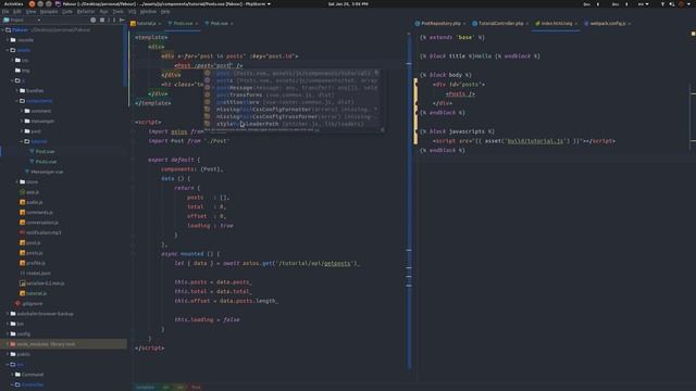 Symfony and Vue Tutorial: Infinite Scroll