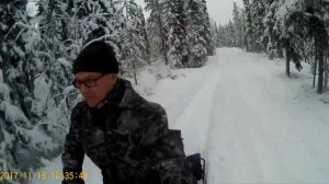 Снегоходи Буран 4тд 15.11.2017. Первый выезд.