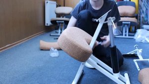 Собираем стул Олимп с Газлифтом и Спинкой