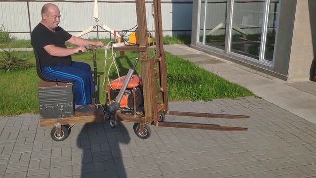 электропогрузчик своими руками
