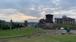 Exploring Calton Hill, Edinburgh, Scotland - Vlog