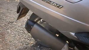 2000 Suzuki Burgman 250 walk around & exhaust sound