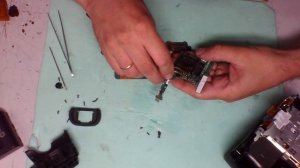 Sony Alpha SLT-A57 разборка и ремонт  не видет карту