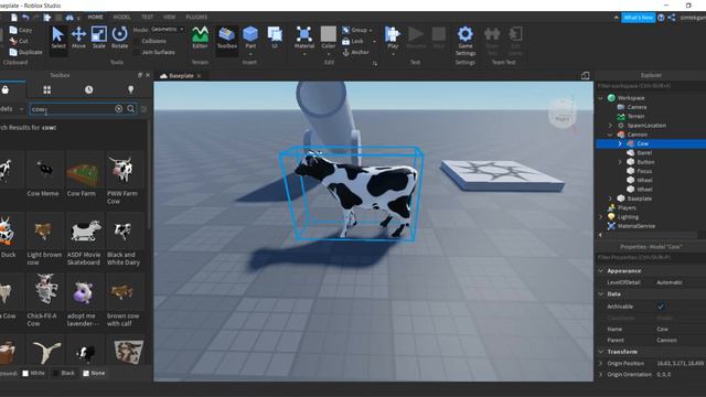 How to Make a Cannon in Roblox | Roblox Studio 2022 смотреть онлайн