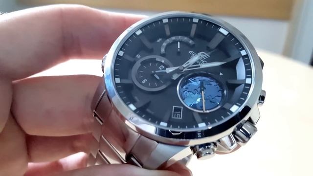 EDIFICE Premium EQB-600D-1A2ER unboxing PL смотреть онлайн