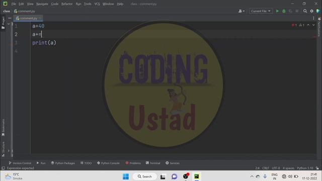 Assignment operator in Python | What is Assignment operator in Python