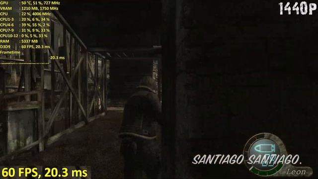 Resident Evil 4 HD Project 2022 - RX 570 - PC Performance Test смотреть онлайн