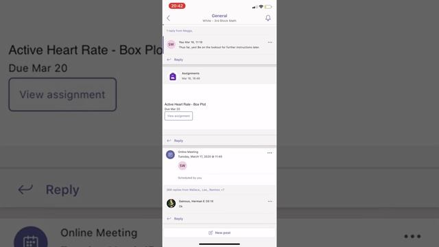 Microsoft Teams Tutorial (tablet/iPad/smartphone)
