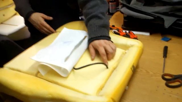 Ремонт сидения и установка подогрева смотреть онлайн