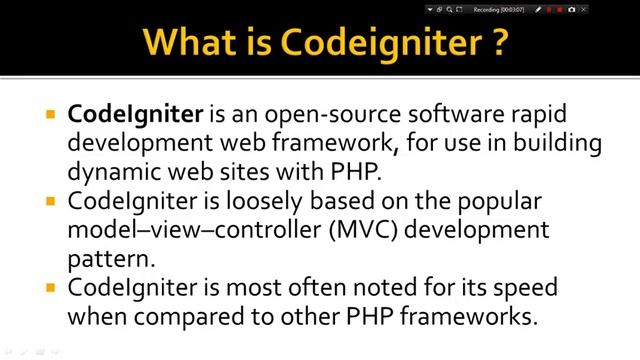 PHP Codeigniter Tutorial - 1 - Introduction - Hindi
