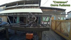 Самодельный гусеничный вездеход Продолжаем делать раму (10)