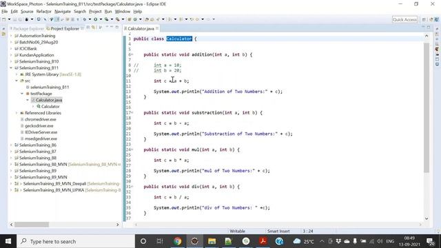 D02 What is Class & Object in Java and Jar file Creation