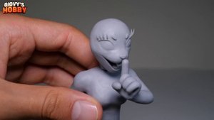 Vanny Sculpture ➤ Made with CosClay Polymer Clay ★ FNAF: Security Breach