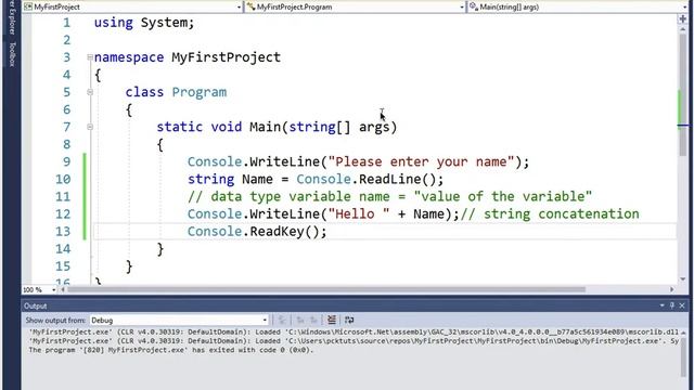 02 Accepting Input From Console | Learn C# in Malayalam смотреть онлайн