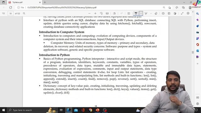 KV PGT 2023 | Computer Science Syllabus | Preparation Strategy