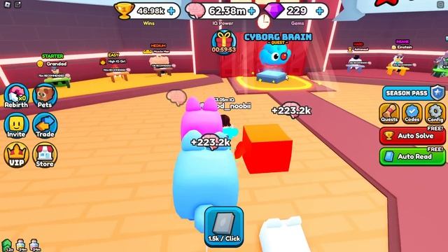 გენიოსი გავხდი Roblox IQ Wars Simulator смотреть онлайн