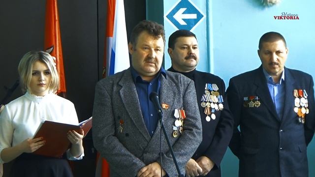 Героями не рождаются - 2019 (открытие мемориальной доски Легкову В.С.)