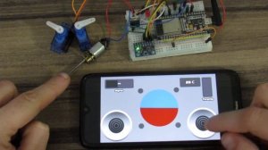 Godot Experiments #6 - ESP32 + accelerometer + phone = Simple RC controller (test)