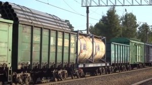 Электровоз ВЛ80С-2568/2149 с грузовым поездом