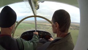 Экспериментальный самолёт Архангел - круг, конвейер, прекращение взлёта 21.09.2019