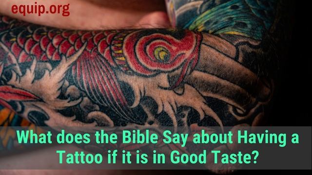 What Does the Bible Say About Having Tattoos? смотреть онлайн
