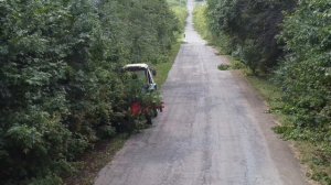 Работа обрезчика Секира 4И