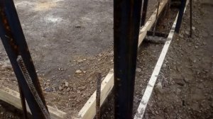 Опалубка для фундамента высотой 2 метра.
