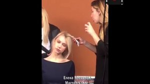 Как просто сделать голливудскую волну на волосах. Елена Ясенкова