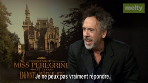 Tim Burton interview on the release of the movie Miss Peregrine