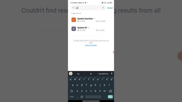 How to solve MI Mobile app drawer auto search open problem | redmi mobile App search problem|
