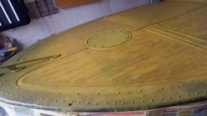 Покраска лодки казанка 2м,в камуфляж, камыш