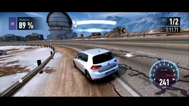 need for speed Volkswagen golf GTI on run смотреть онлайн