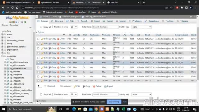 WordPress upload Excel CSV data to database смотреть онлайн