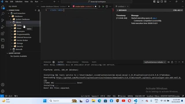 How to Easily Connect SQL Server 2022 in Visual Studio Code and Run SQL