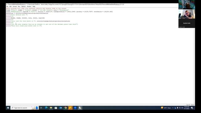 Python Programming Simplified(Input, Processing, Output)