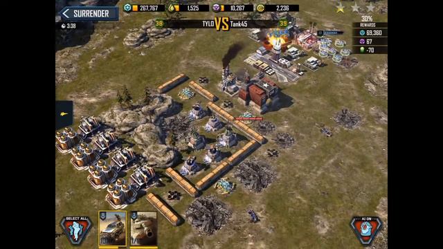 War Commander Rogue Assault  My Biggest Loot So Far at Command Center Level 5