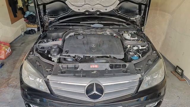 Реставрация фар в MB W204 с установкой LED смотреть онлайн