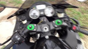 Первый запуск двигателя моего нового мотоцикла Kawasaki ZZR1400 [11.06.2017]