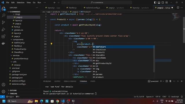 Next JS 13 with App Router - Build  Ecommerce using Tailwind, Stripe | Next js tutorial in Hindi