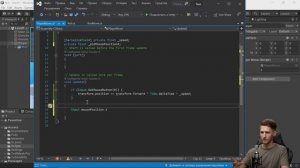 Создание скрипта управления персонажем